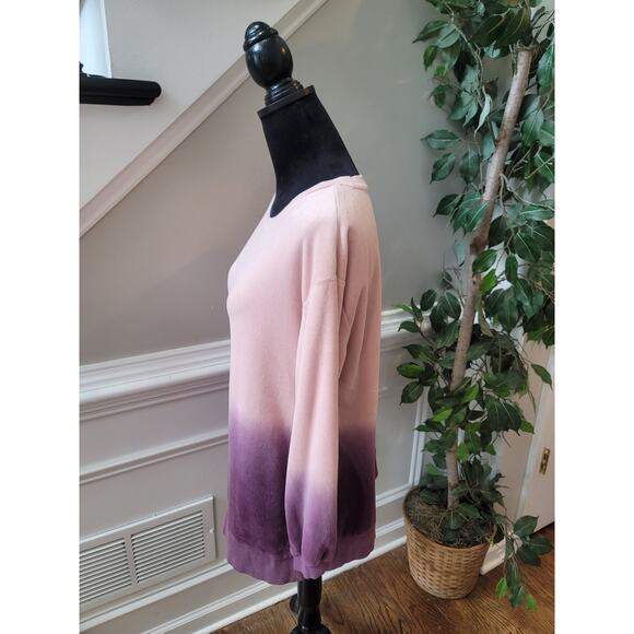 Matilda Jane Sweater Women's Size S Pink Purple Ombre Long Sleeve Knit Pullover - Picture 5 of 9